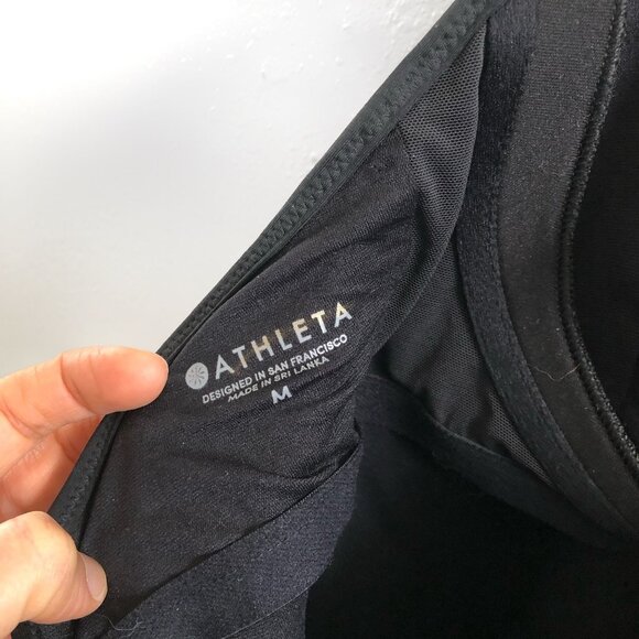 NWT ATHLETA Plunge Halter One Piece Swimsuit Size Medium - Picture 7 of 10